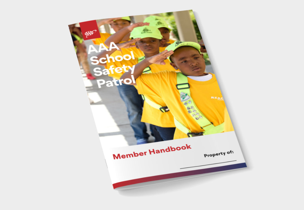 AAA Safety Patrol Handbook Cover